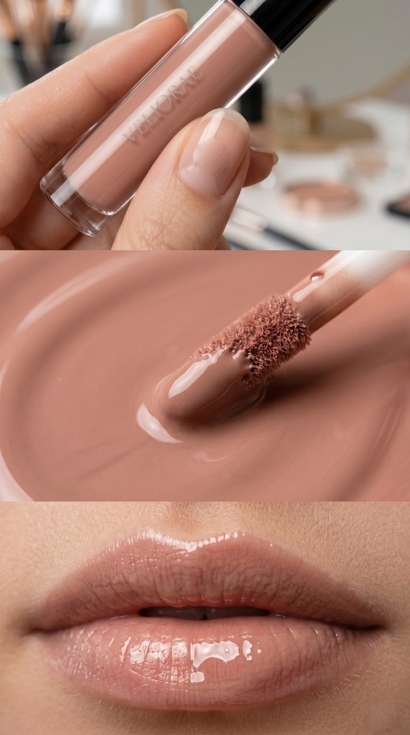 Nude Lip Gloss for a Beautiful, Natural Shine
